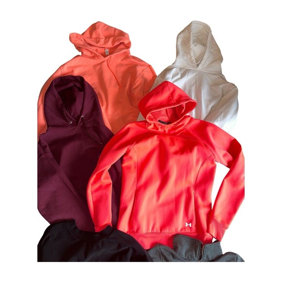 Womens Hoodie Sweatshirt Lot Of 6 Size Small Pullover Crewneck Winter - Picture 3 of 13